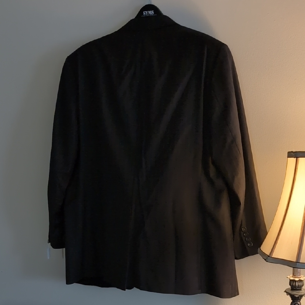 Ralph Lauren Black Sport Coat Classic Single-Breasted Design - Picture 10 of 16